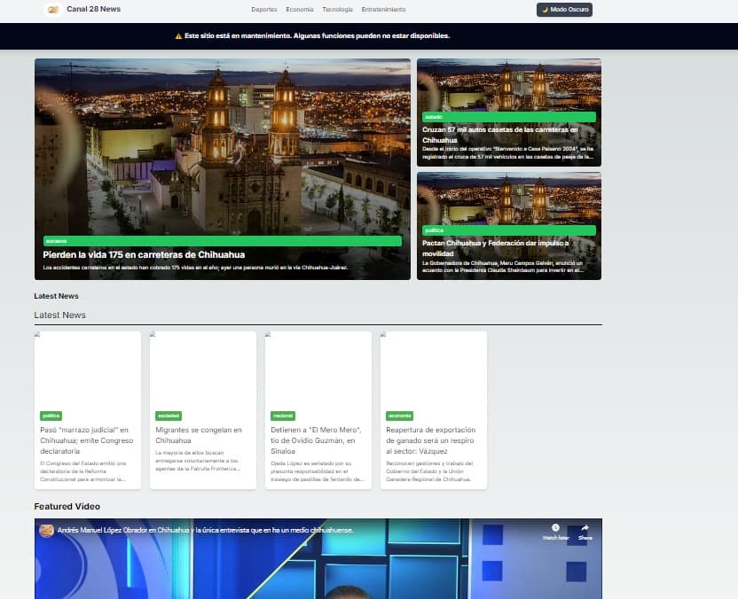 Noticias Canal 28